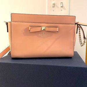 Very New Kate Spade crossbody bag in light pink/ beige